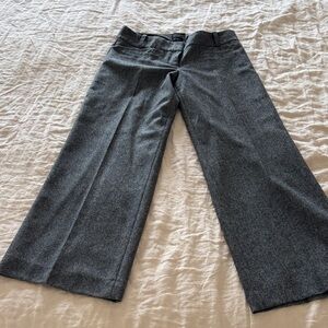 Vintage “the limited” Wide Leg Gray tweed Pants